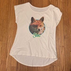 Retro Red Fox Tee